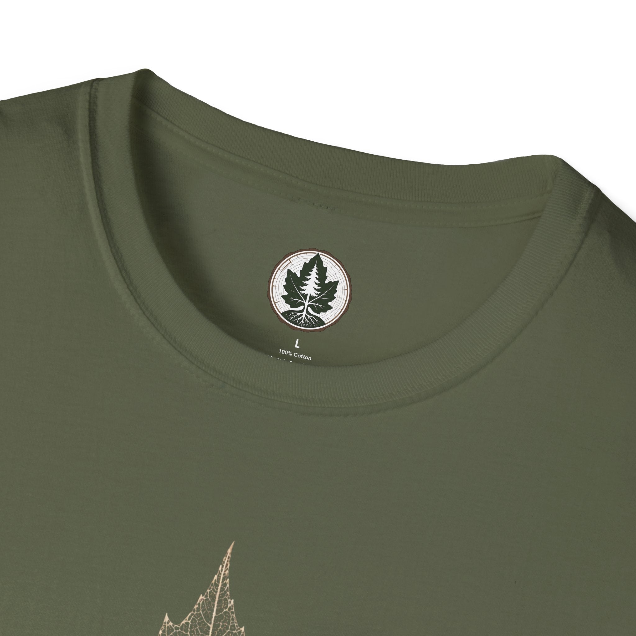 Skeleton Sugar Maple Leaf T‑Shirt