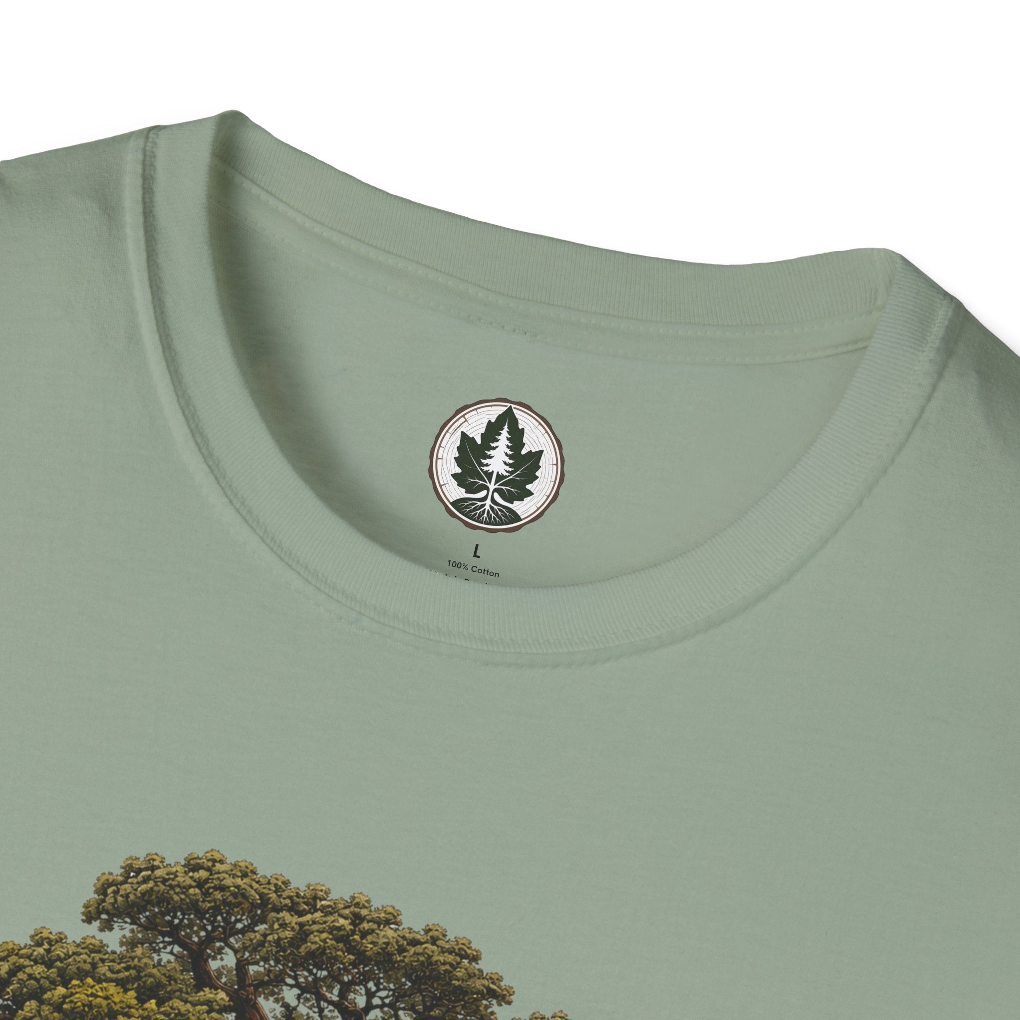 Looking up at Giant Tree Version Five T‑Shirt