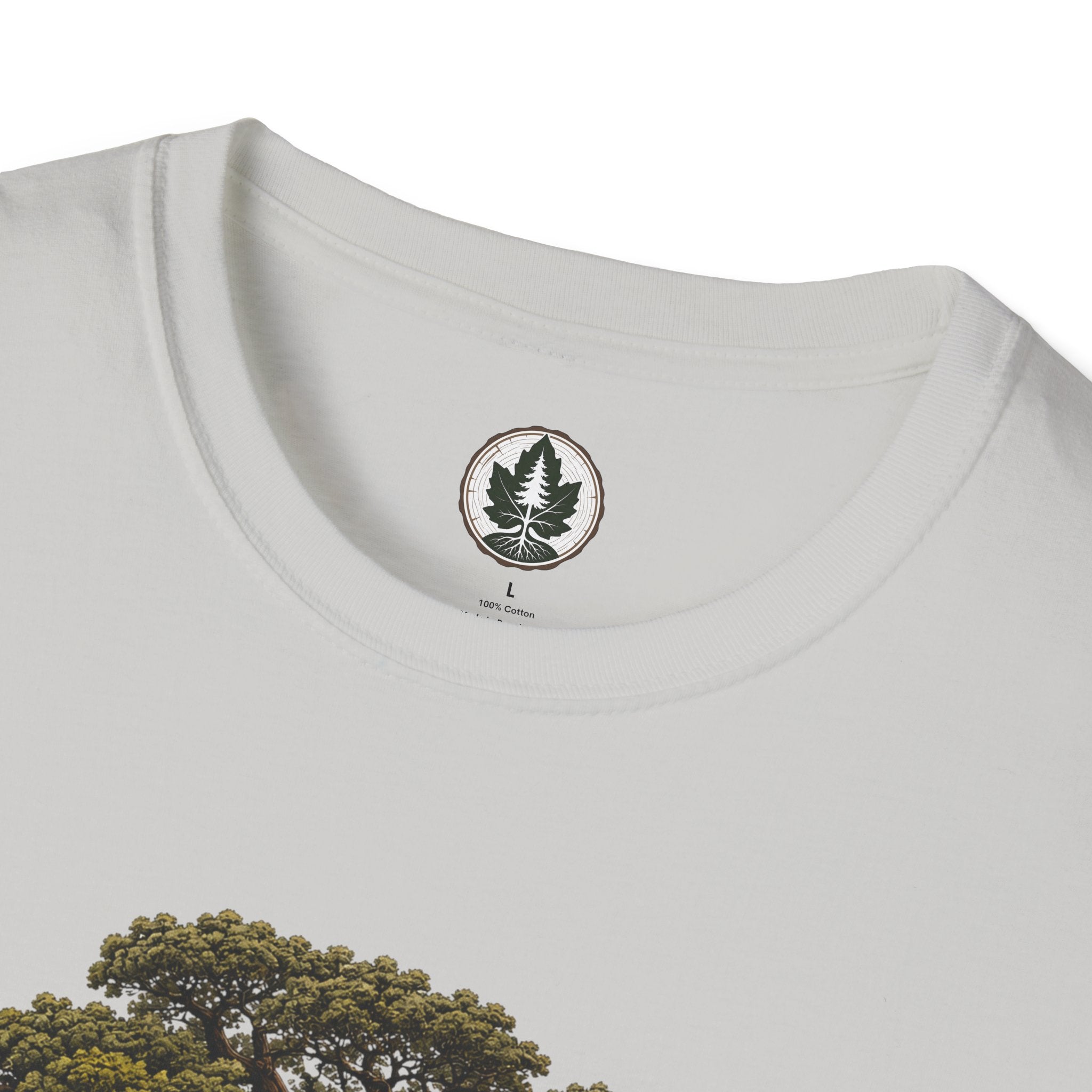 Looking up at Giant Tree Version Five T‑Shirt