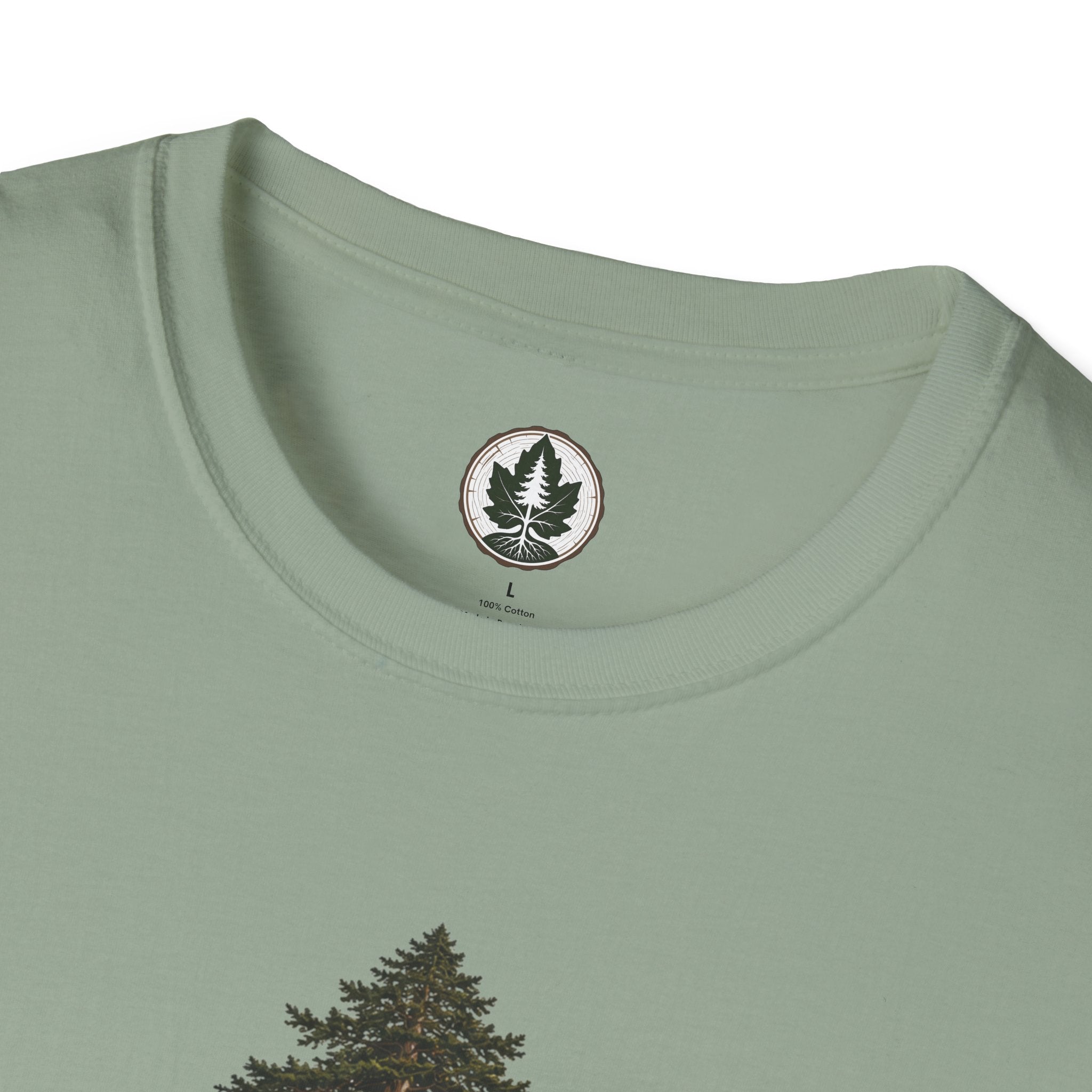 Looking up at Giant Tree Version Three T‑Shirt
