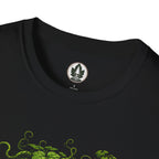 Kudzu Vine Monster with Garden Gnome Version 3 T‑Shirt