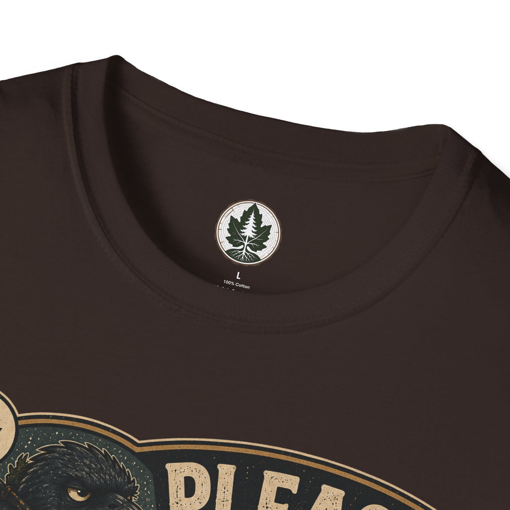 Please Leaf Me Alone (This is Why I Work Alone) Version 5 T‑Shirt