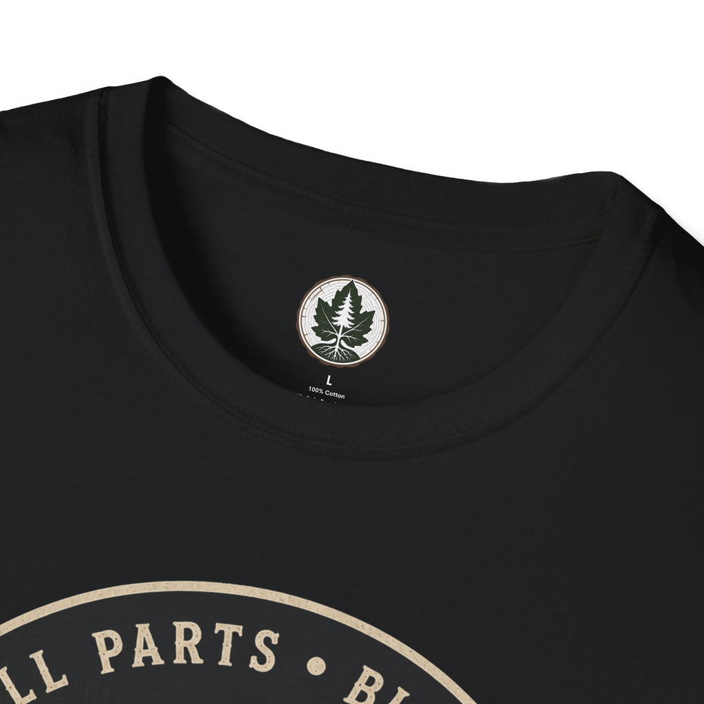 Pacific Northwest Tree T‑Shirt — “Small Parts - Big Forest” Tee