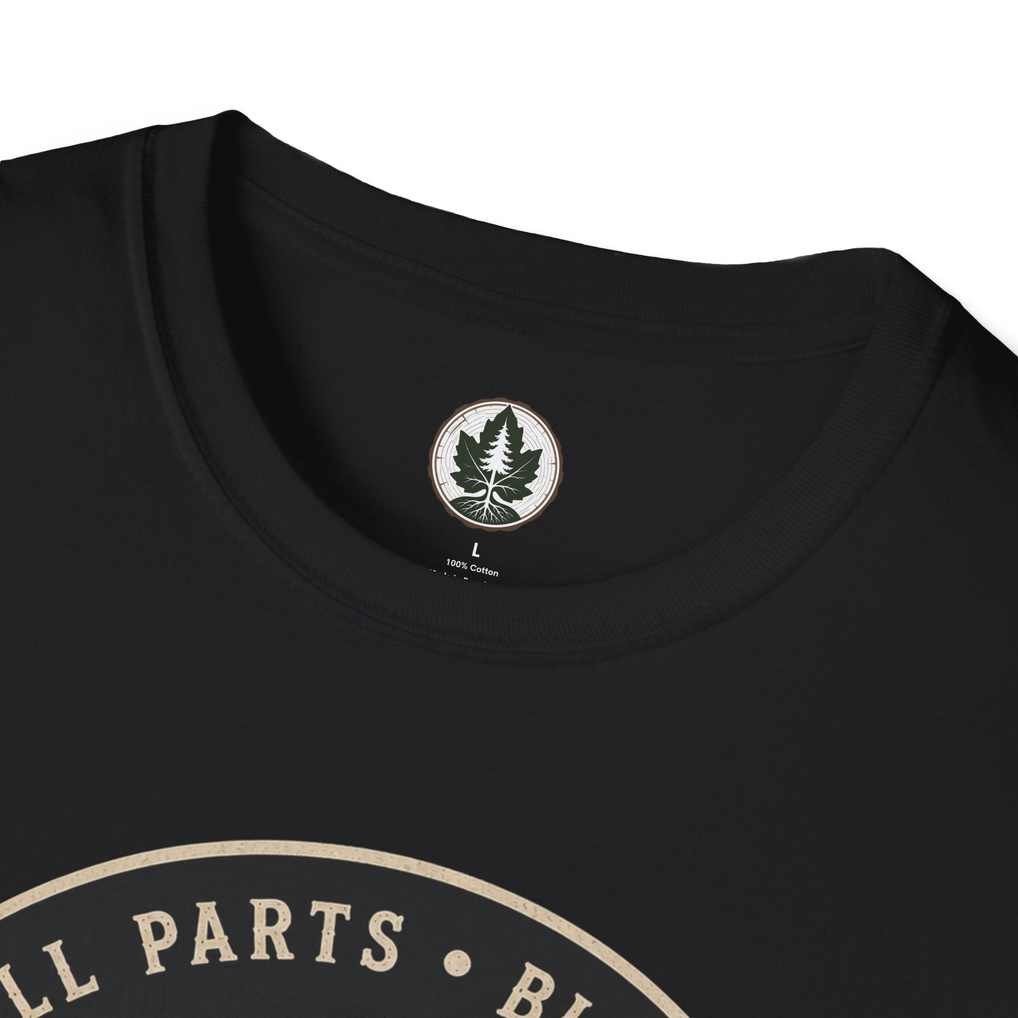 Pacific Northwest Tree T‑Shirt — “Small Parts - Big Forest” Tee