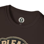 Please Leaf Me Alone (This is Why I Work Alone) Version 3 T‑Shirt