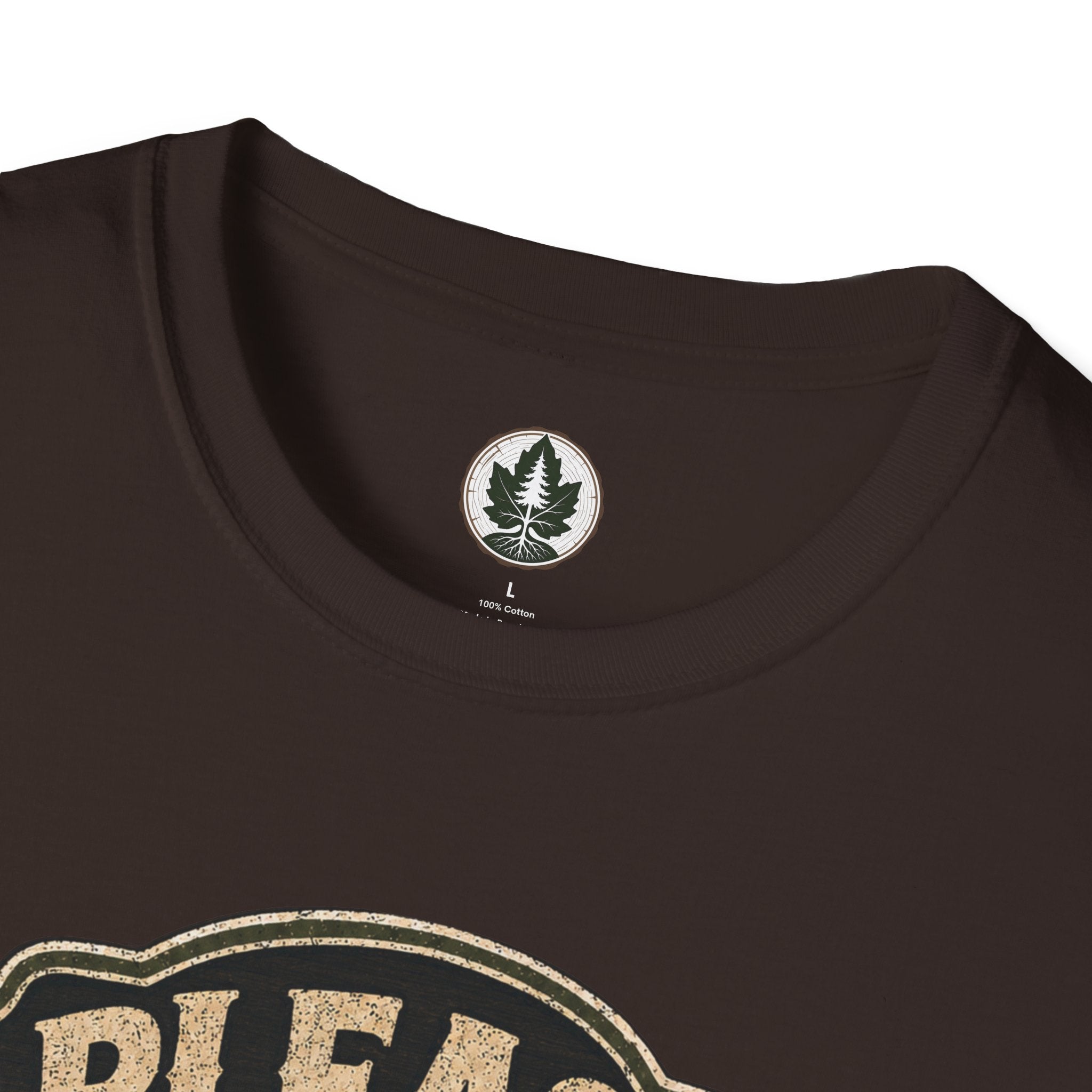 Please Leaf Me Alone (This is Why I Work Alone) Version 3 T‑Shirt