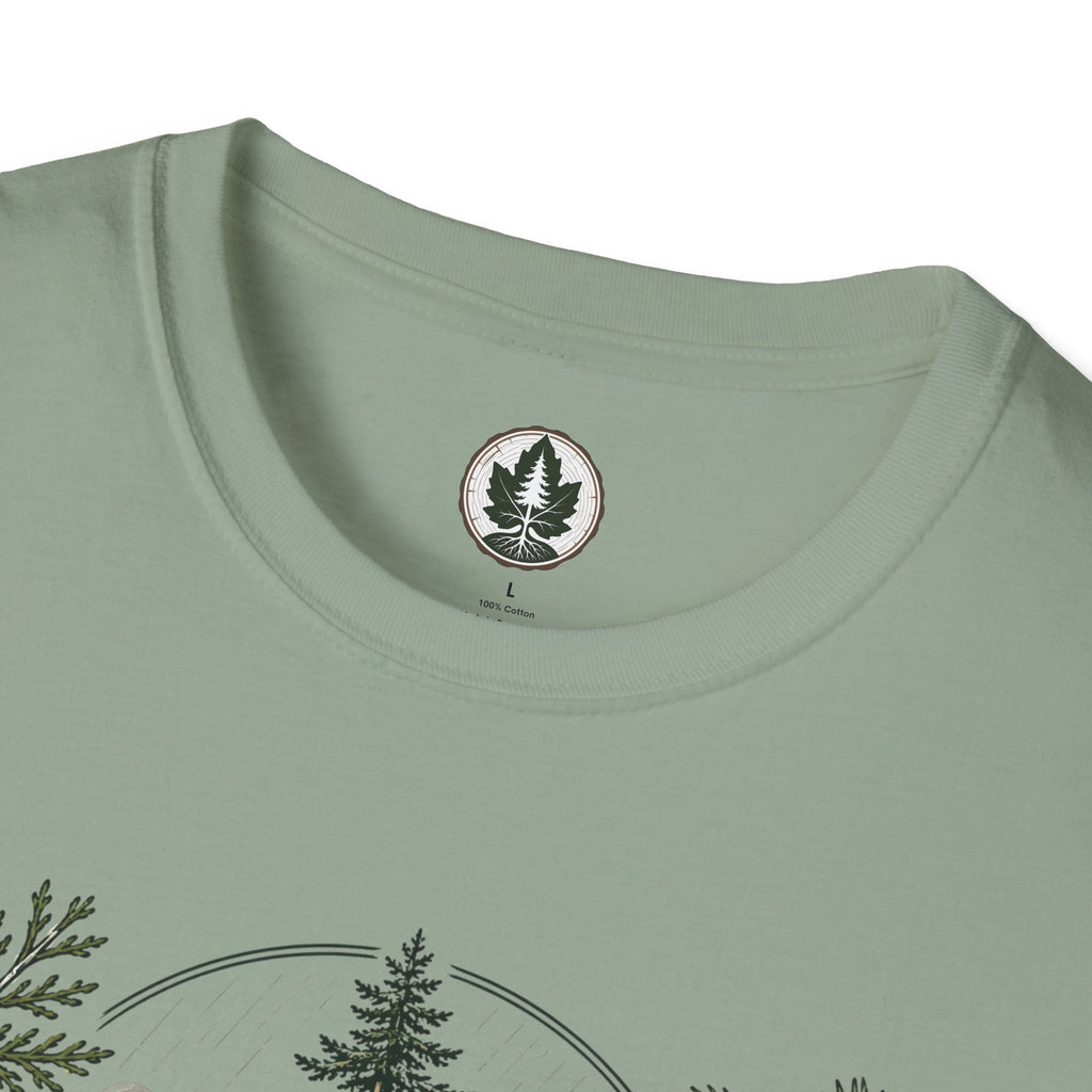Pacific Northwest Trees, Mossy, Moody, Superior T‑Shirt
