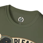 Please Leaf Me Alone (This is Why I Work Alone) Version 5 T‑Shirt