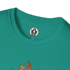 Skeleton Red Oak Leaf T‑Shirt