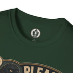 Please Leaf Me Alone (This is Why I Work Alone) Version 5 T‑Shirt