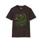 Kudzu Vine Monster with Garden Gnome Version 1 T‑Shirt