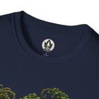 Kudzu Vine Monster with Garden Gnome Version 1 T‑Shirt