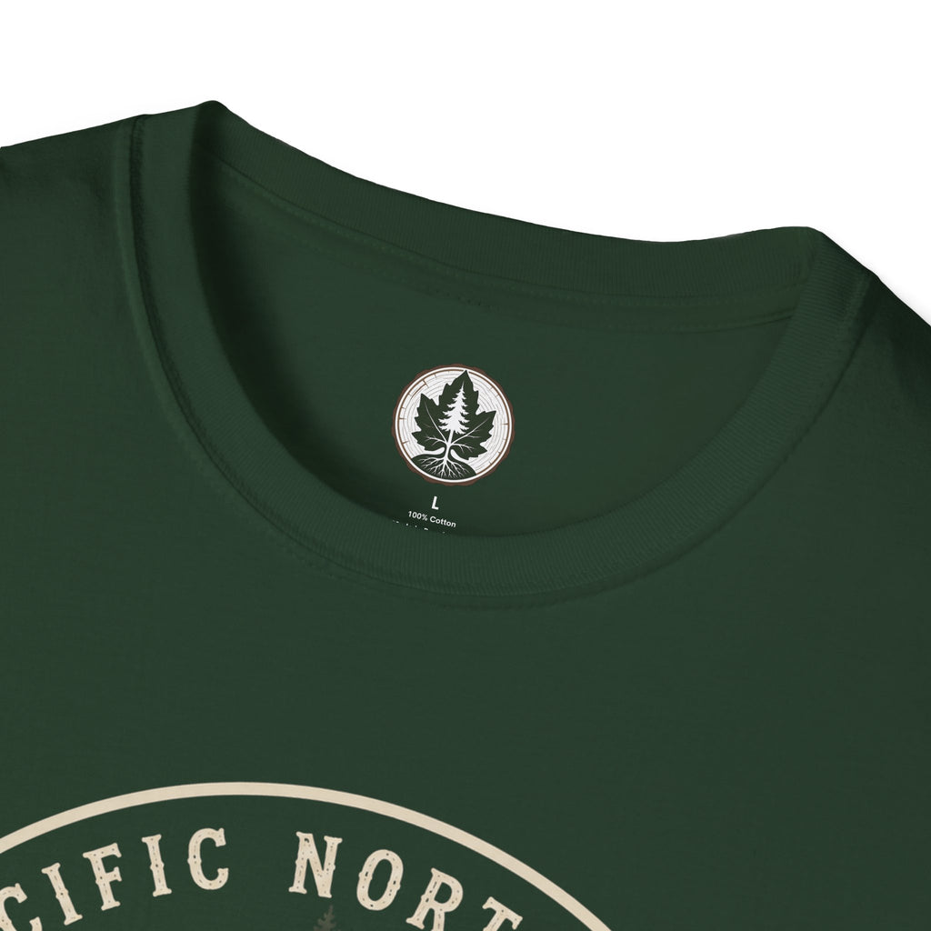Pacific Northwest Tree T‑Shirt — “Rooted Here” Tee
