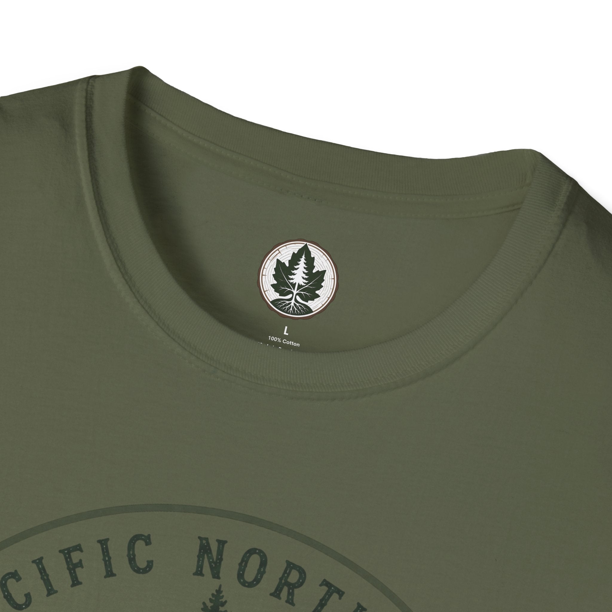 Pacific Northwest Tree T‑Shirt — “Rooted Here” Tee