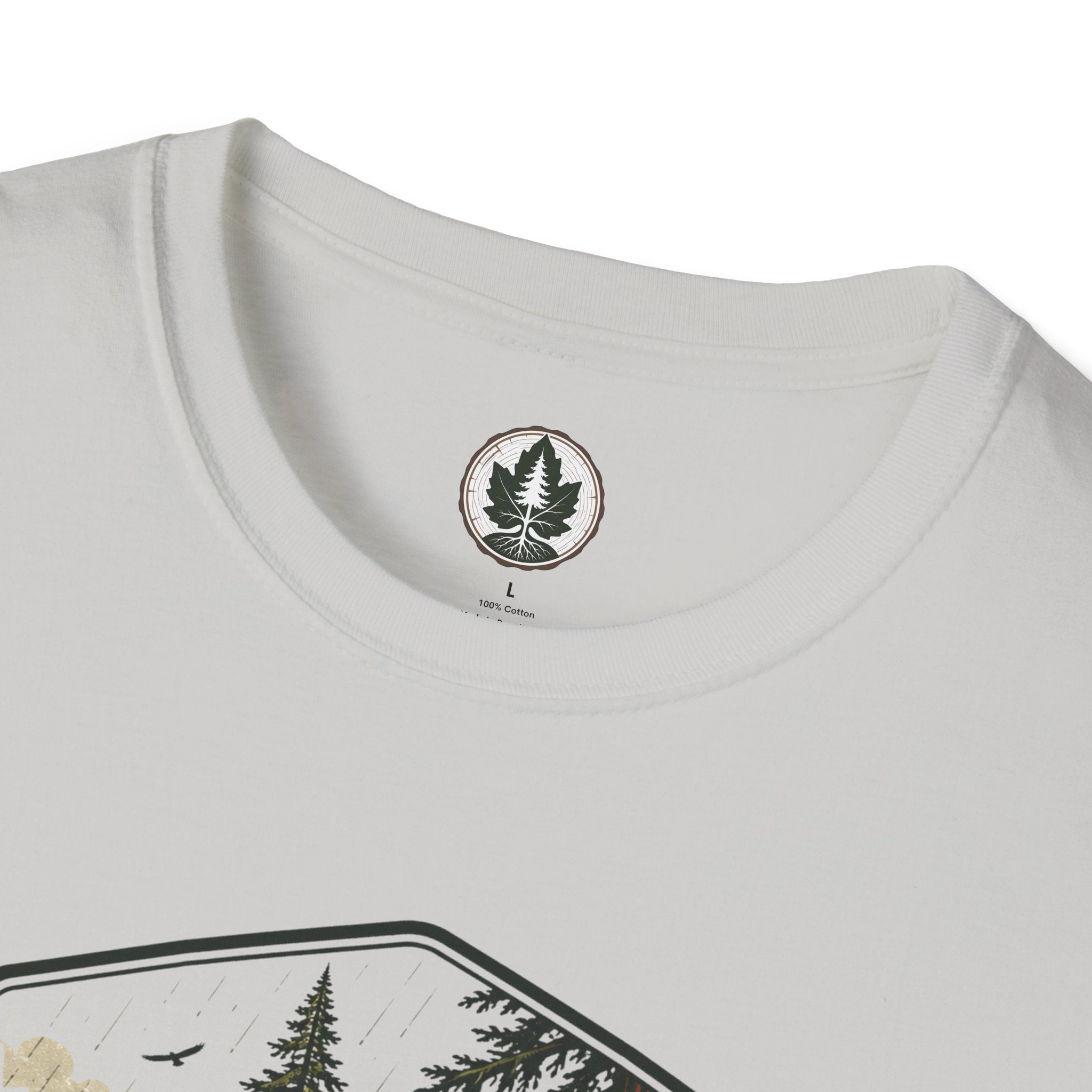 Pacific Northwest Trees, Tall, Damp, Superior T‑Shirt