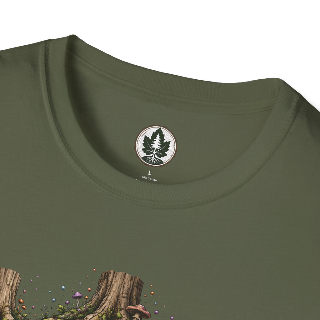 Mushroom Root Party Version 3 T‑Shirt