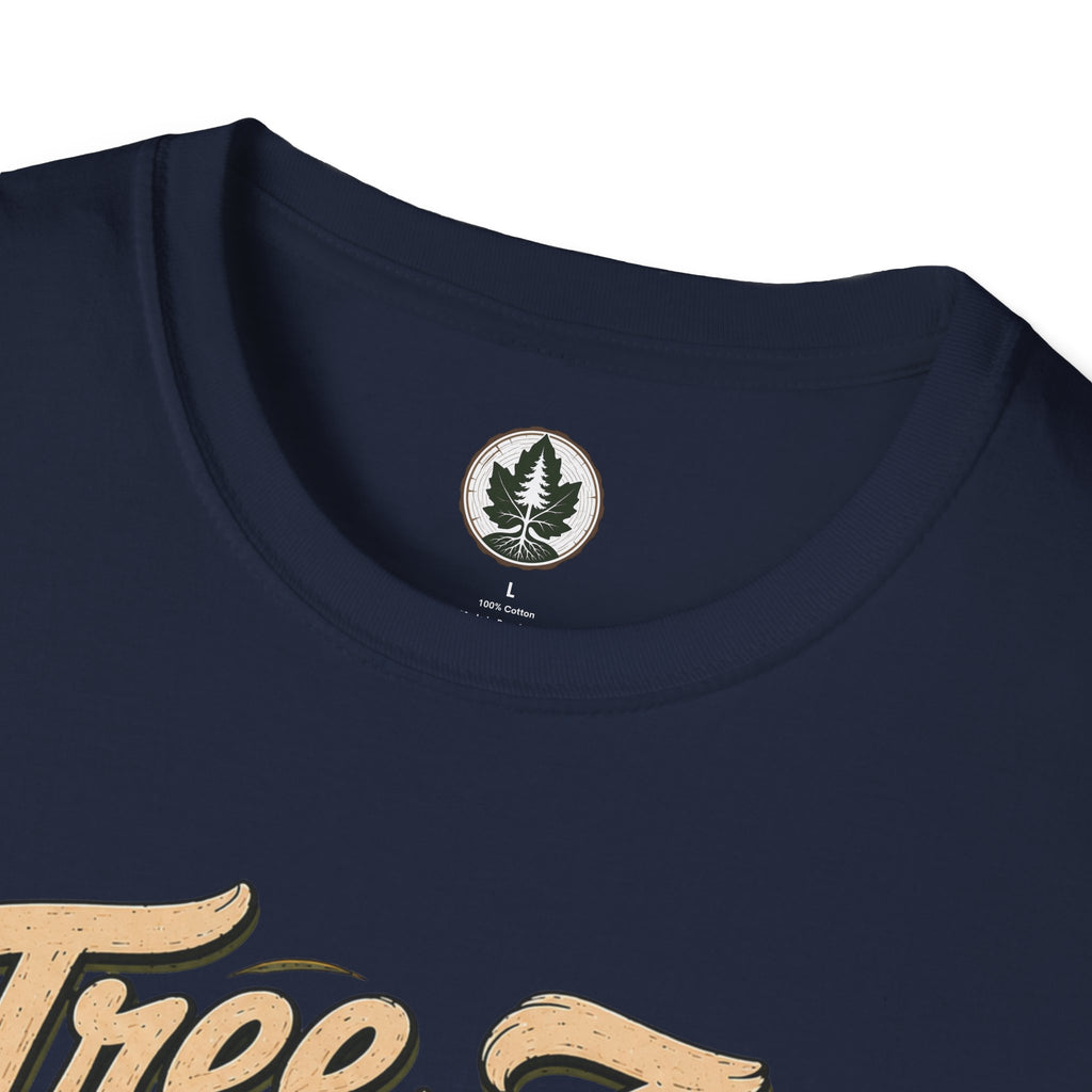Tree Zen Version 3 with Forest and Mountains in background T‑Shirt