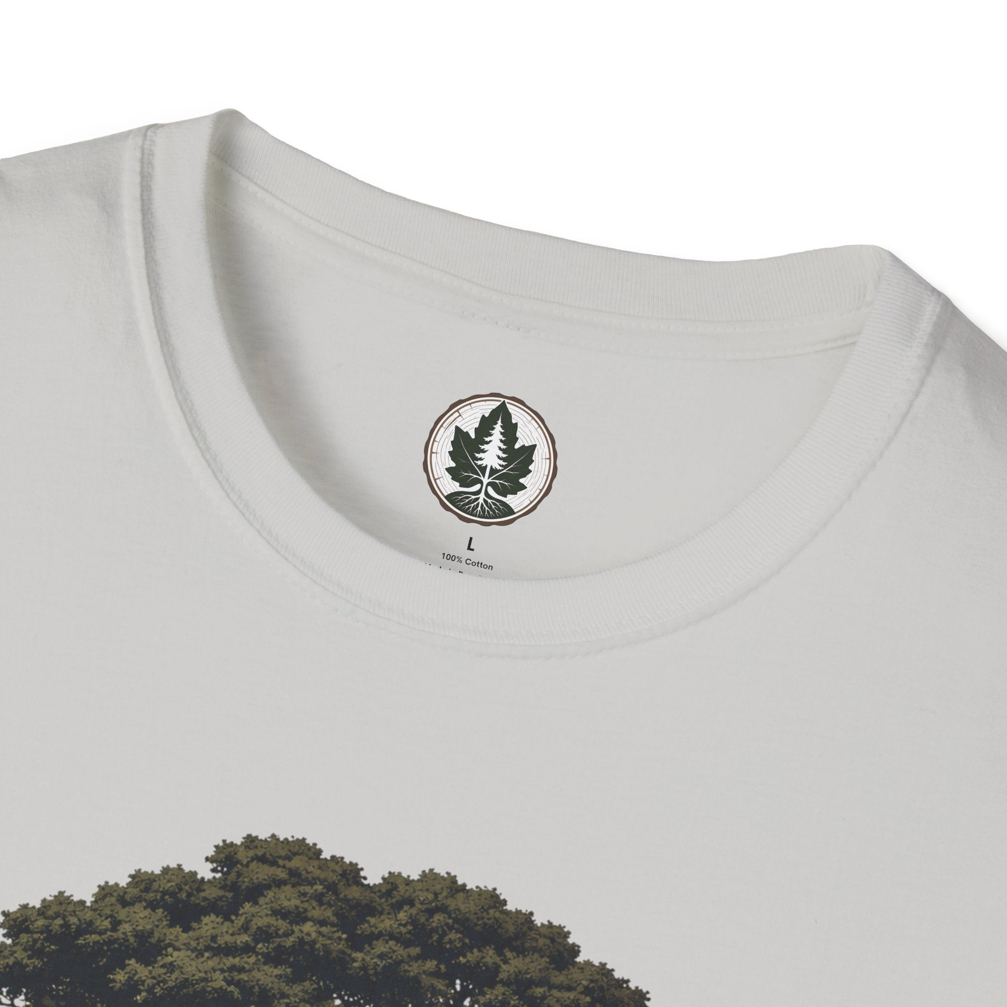 Looking up at Giant Tree Version Four T‑Shirt