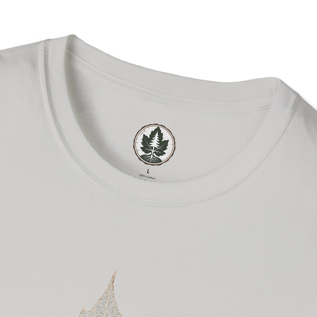Skeleton Sugar Maple Leaf T‑Shirt