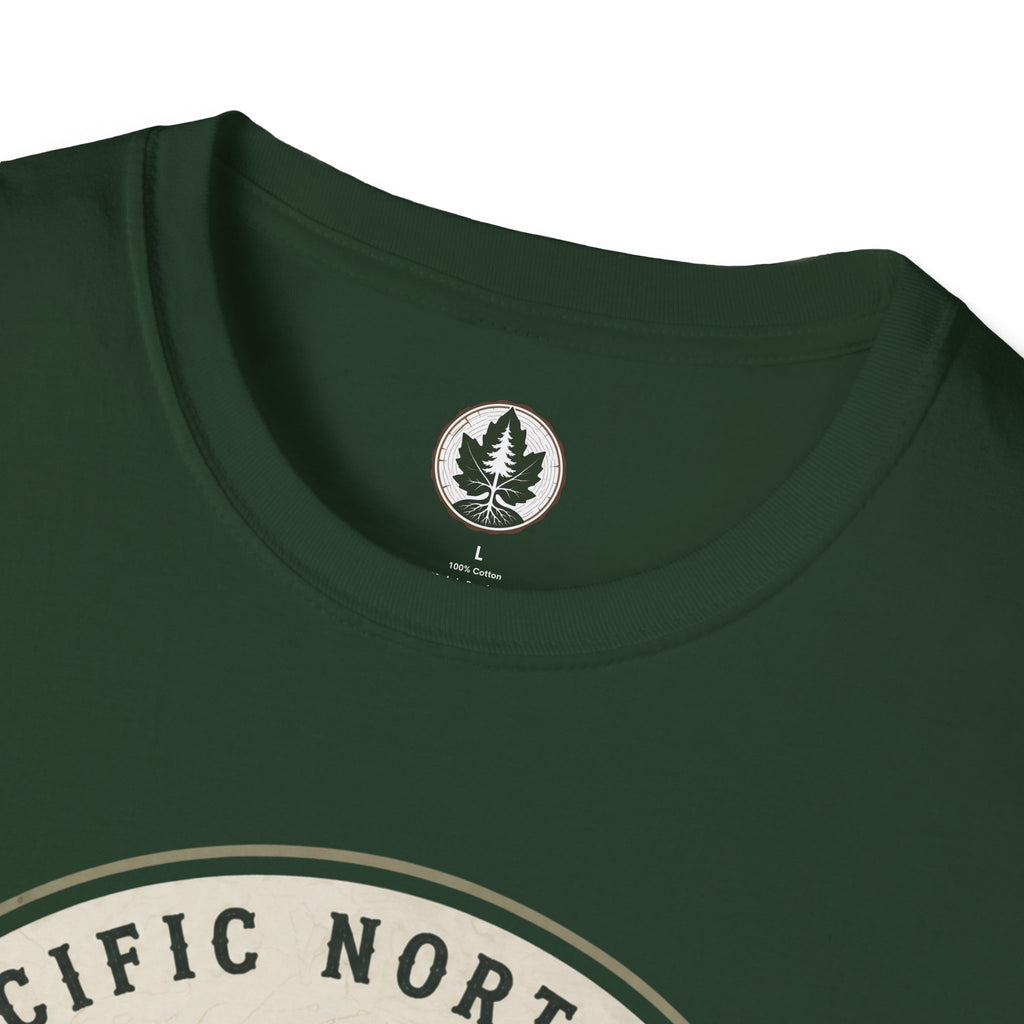 Pacific Northwest Tree T‑Shirt - "Rooted - Resilient - Real"