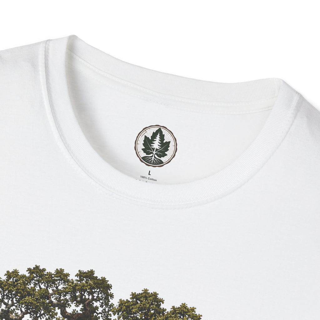 Looking up at Giant Tree Version Two T‑Shirt