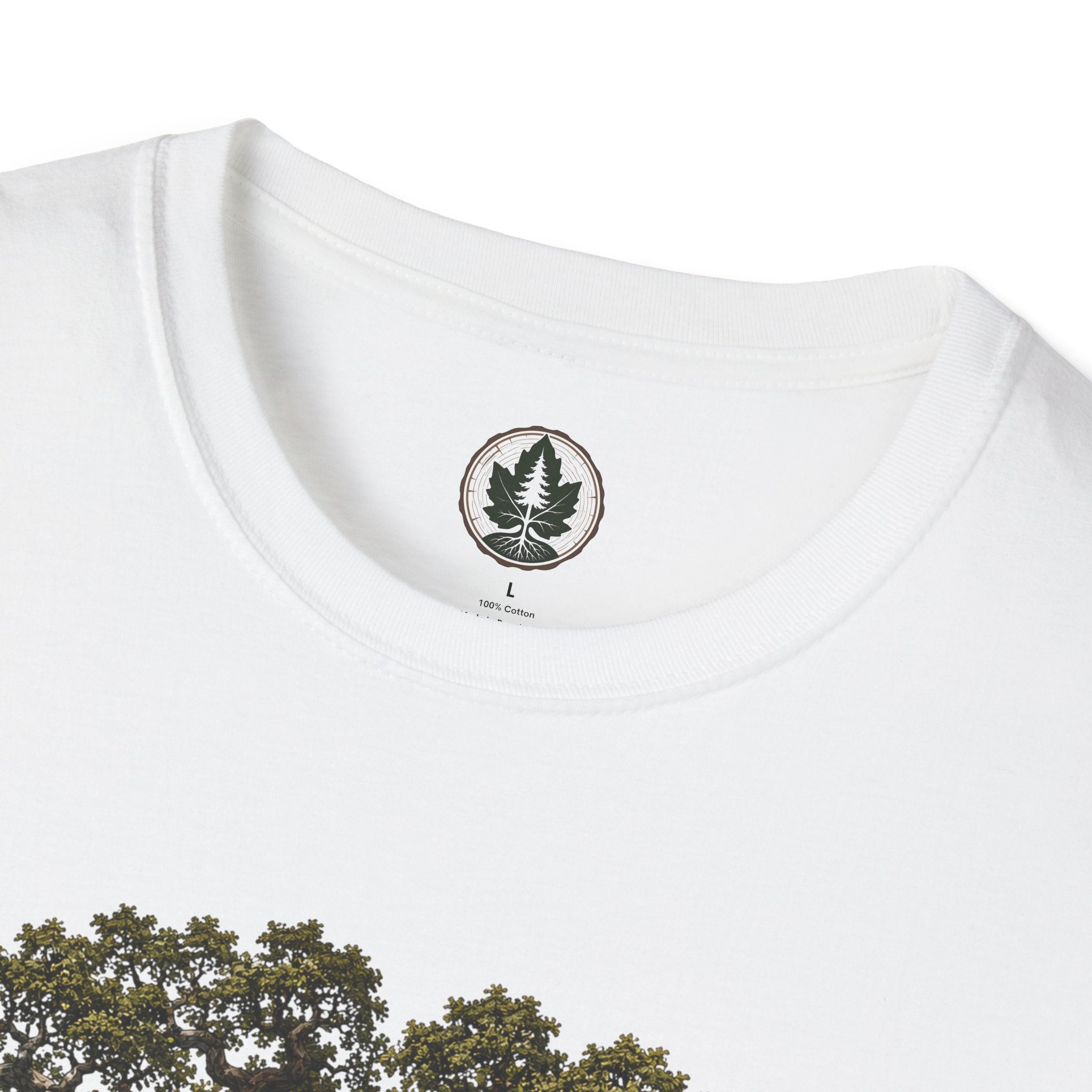 Looking up at Giant Tree Version Two T‑Shirt