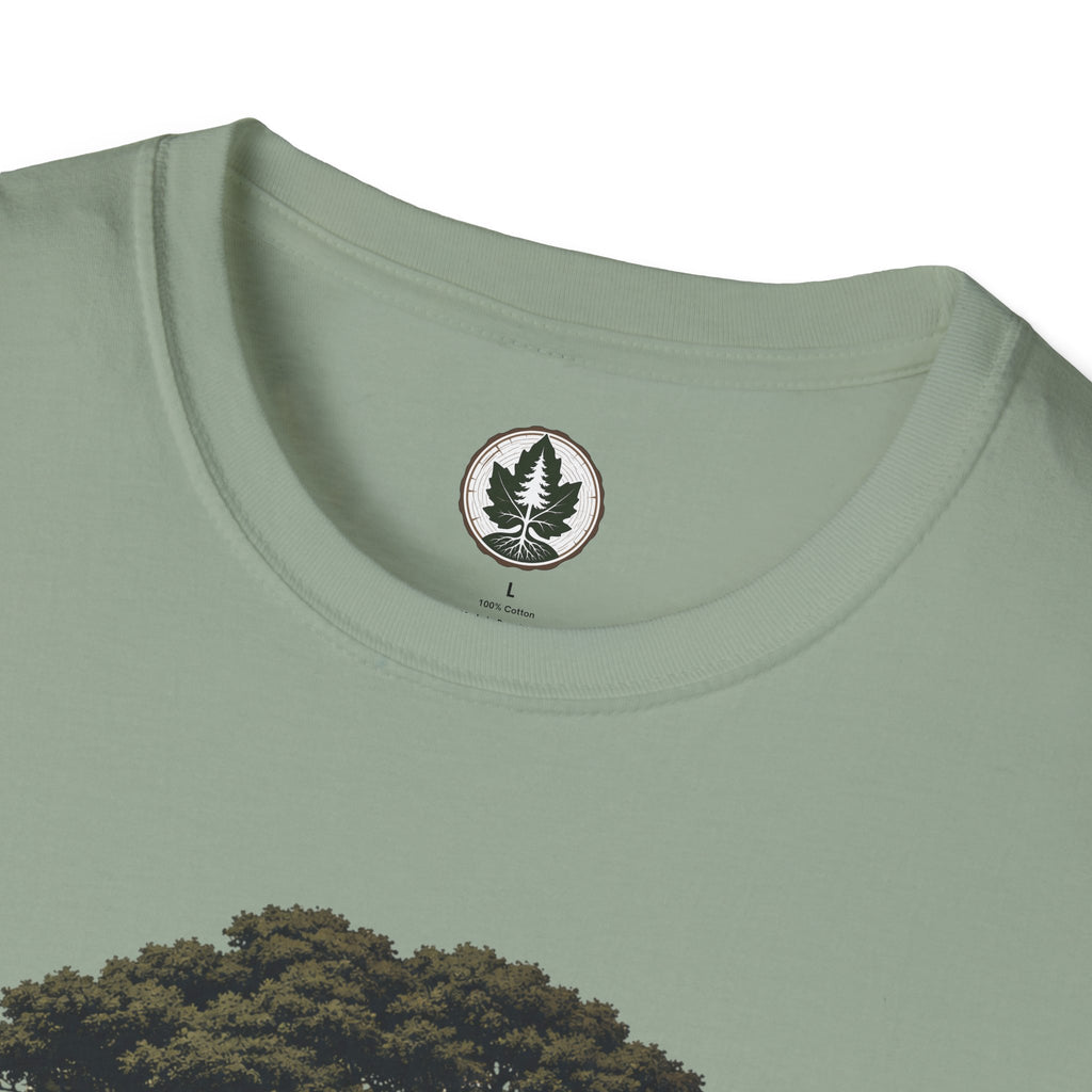 Looking up at Giant Tree Version Four T‑Shirt