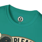 Please Leaf Me Alone (This is Why I Work Alone) Version 5 T‑Shirt