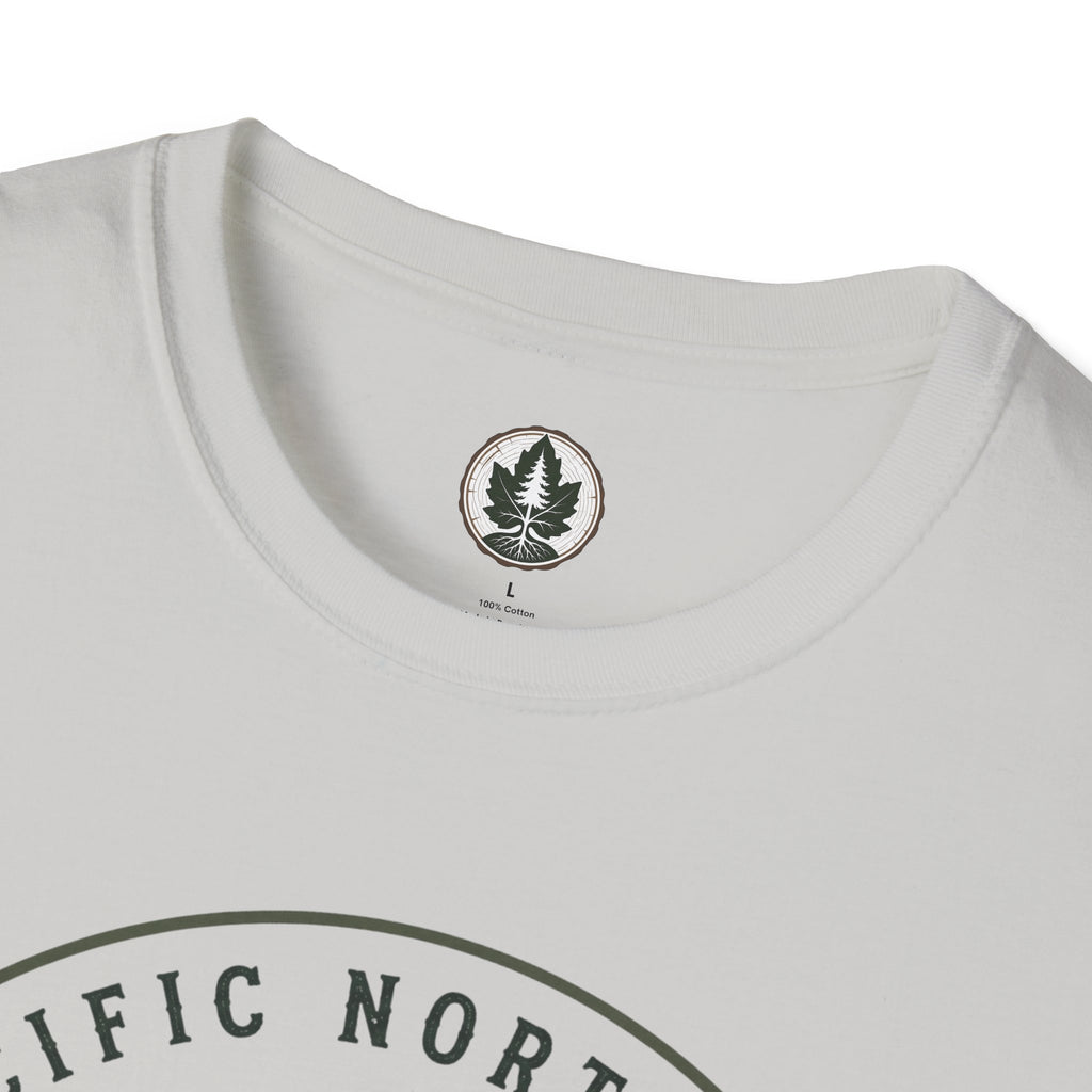 Pacific Northwest Mountain T‑Shirt — “Wild by Nature” Tee