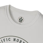 Pacific Northwest Mountain T‑Shirt — “Wild by Nature” Tee