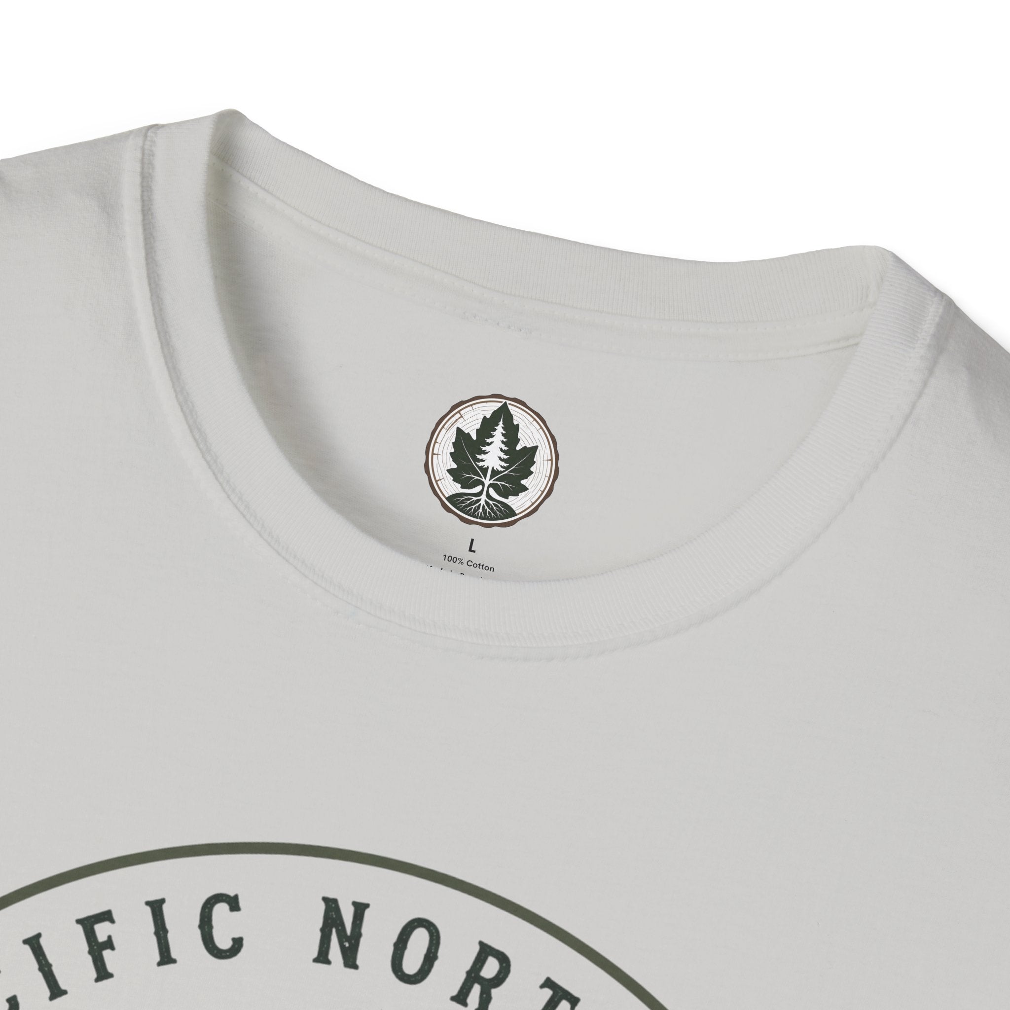 Pacific Northwest Mountain T‑Shirt — “Wild by Nature” Tee