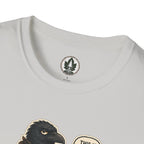 Please Leaf Me Alone (This is Why I Work Alone) Version 2 T‑Shirt