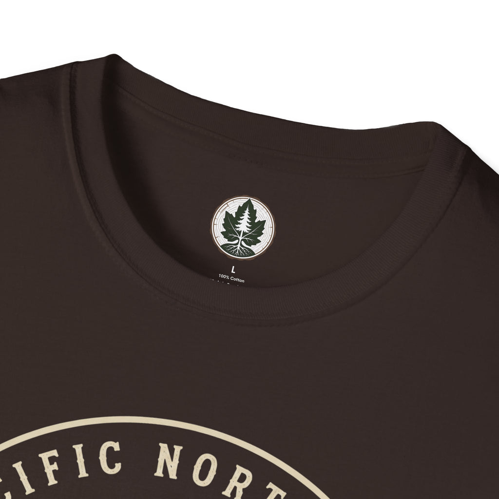 Pacific Northwest Mountain T‑Shirt — “Wild by Nature” Tee