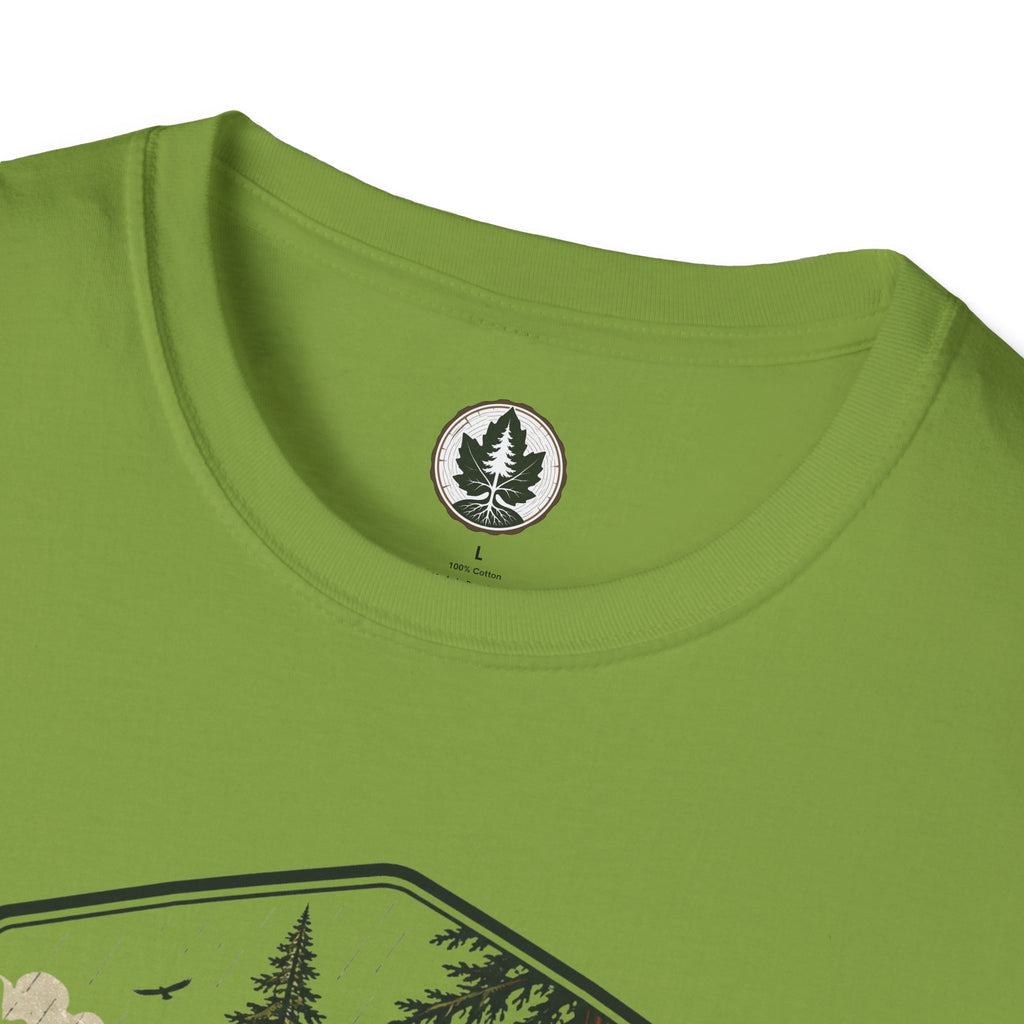 Pacific Northwest Trees, Tall, Damp, Superior T‑Shirt