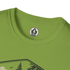 Pacific Northwest Trees, Tall, Damp, Superior T‑Shirt
