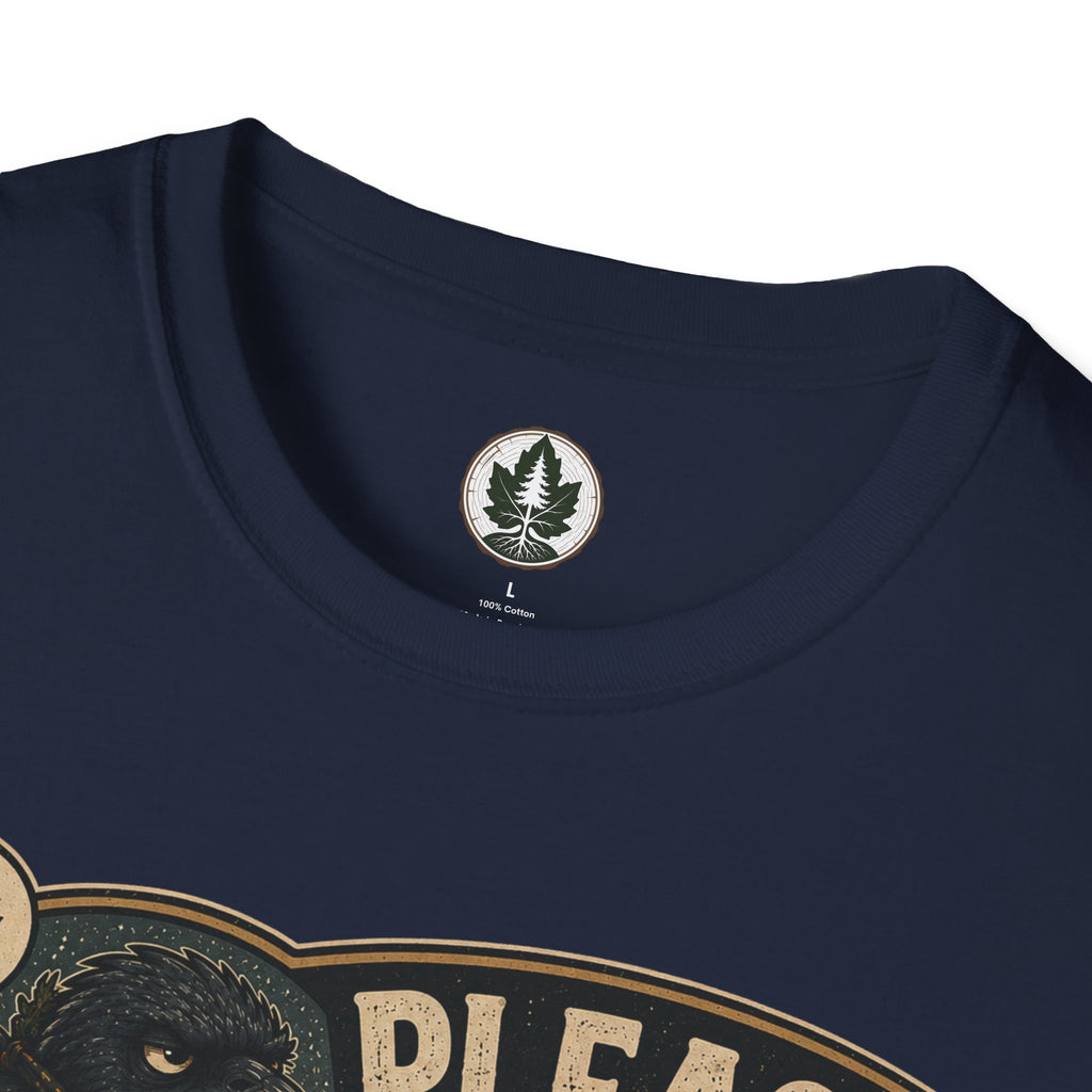 Please Leaf Me Alone (This is Why I Work Alone) Version 5 T‑Shirt