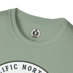 Pacific Northwest Tree T‑Shirt - "Rooted - Resilient - Real"