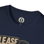Please Leaf Me Alone (This is Why I Work Alone) Version 4 T‑Shirt