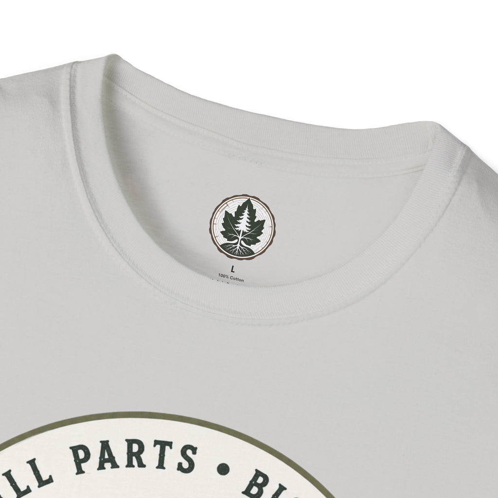 Pacific Northwest Tree T‑Shirt — “Small Parts - Big Forest” Tee