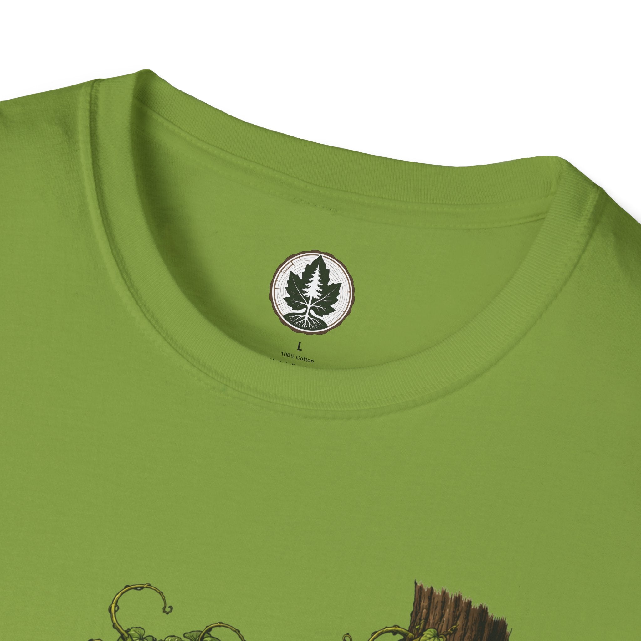 Kudzu Vine Monster with Garden Gnome Version 2 T‑Shirt