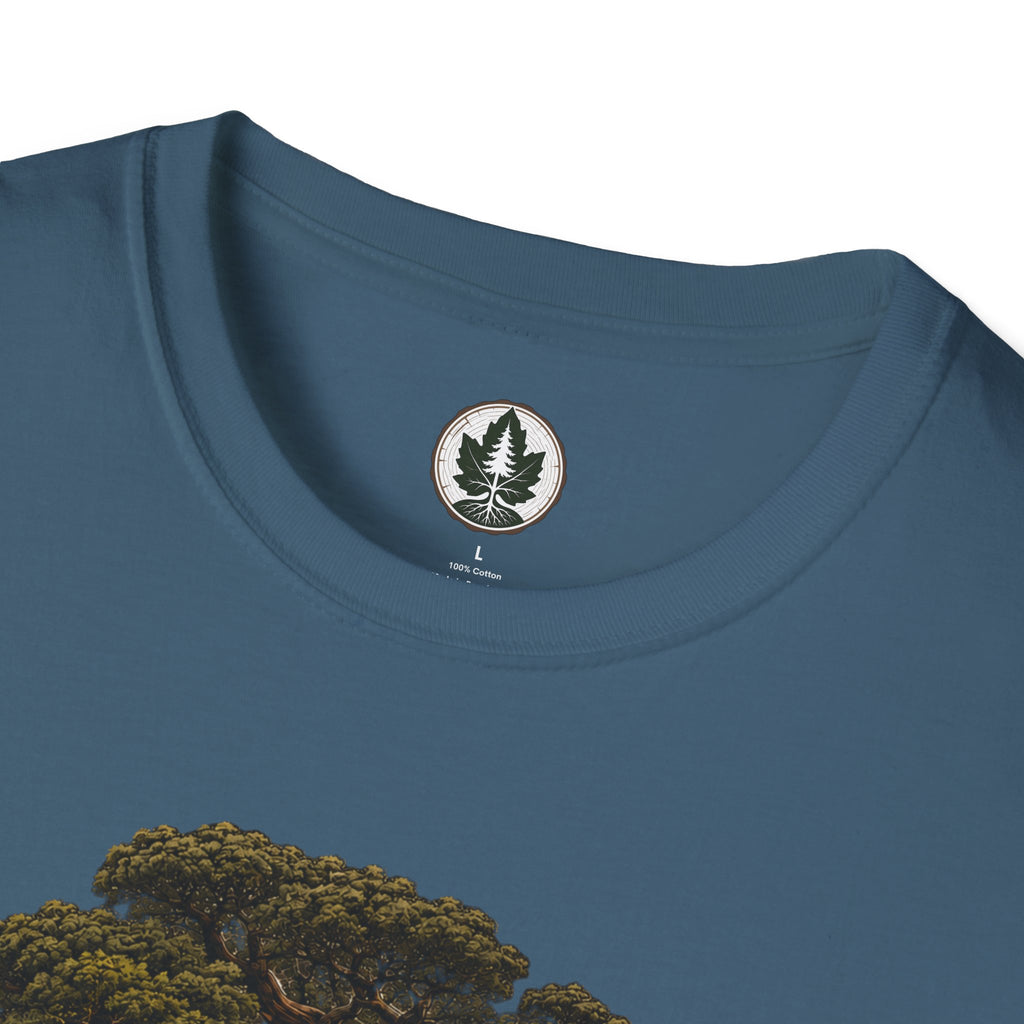 Looking up at Giant Tree Version Five T‑Shirt