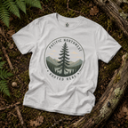 Pacific Northwest Tree T‑Shirt — “Rooted Here” Tee