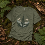 Pacific Northwest Tree T‑Shirt — “Rooted Here” Tee
