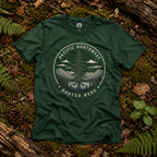 Pacific Northwest Tree T‑Shirt — “Rooted Here” Tee