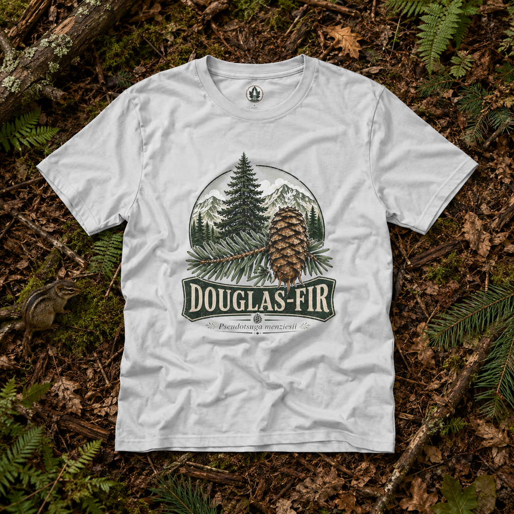 Douglas-Fir, Pseudotsuga menziesii T‑Shirt