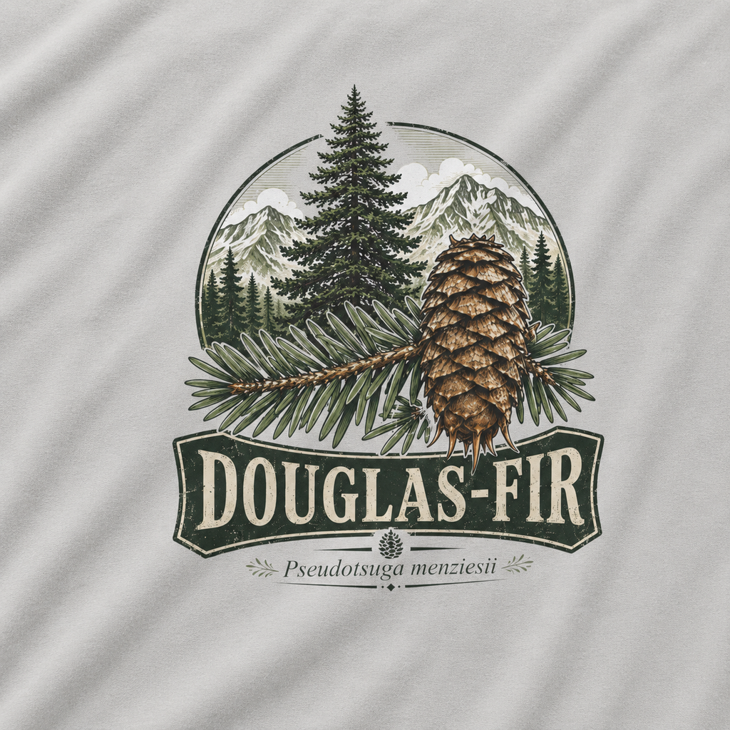 Douglas-Fir, Pseudotsuga menziesii T‑Shirt