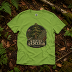 Western Redcedar, Thuja plicata Pacific Northwest Heritage T‑Shirt
