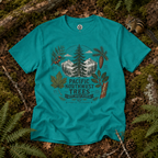 Pacific Northwest Trees, Mossy, Moody, Superior T‑Shirt