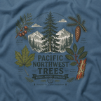 Pacific Northwest Trees, Mossy, Moody, Superior T‑Shirt