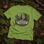 Pacific Northwest Trees, Tall, Damp, Superior T‑Shirt